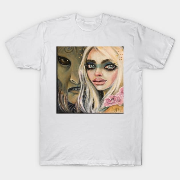 The Faerie and the Faun T-Shirt by KimTurner